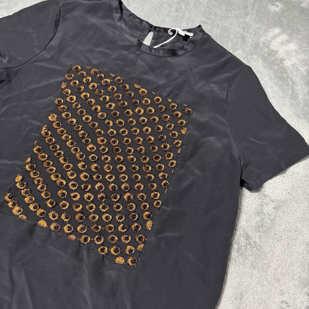 Opening Ceremony Black and Gold Blouse